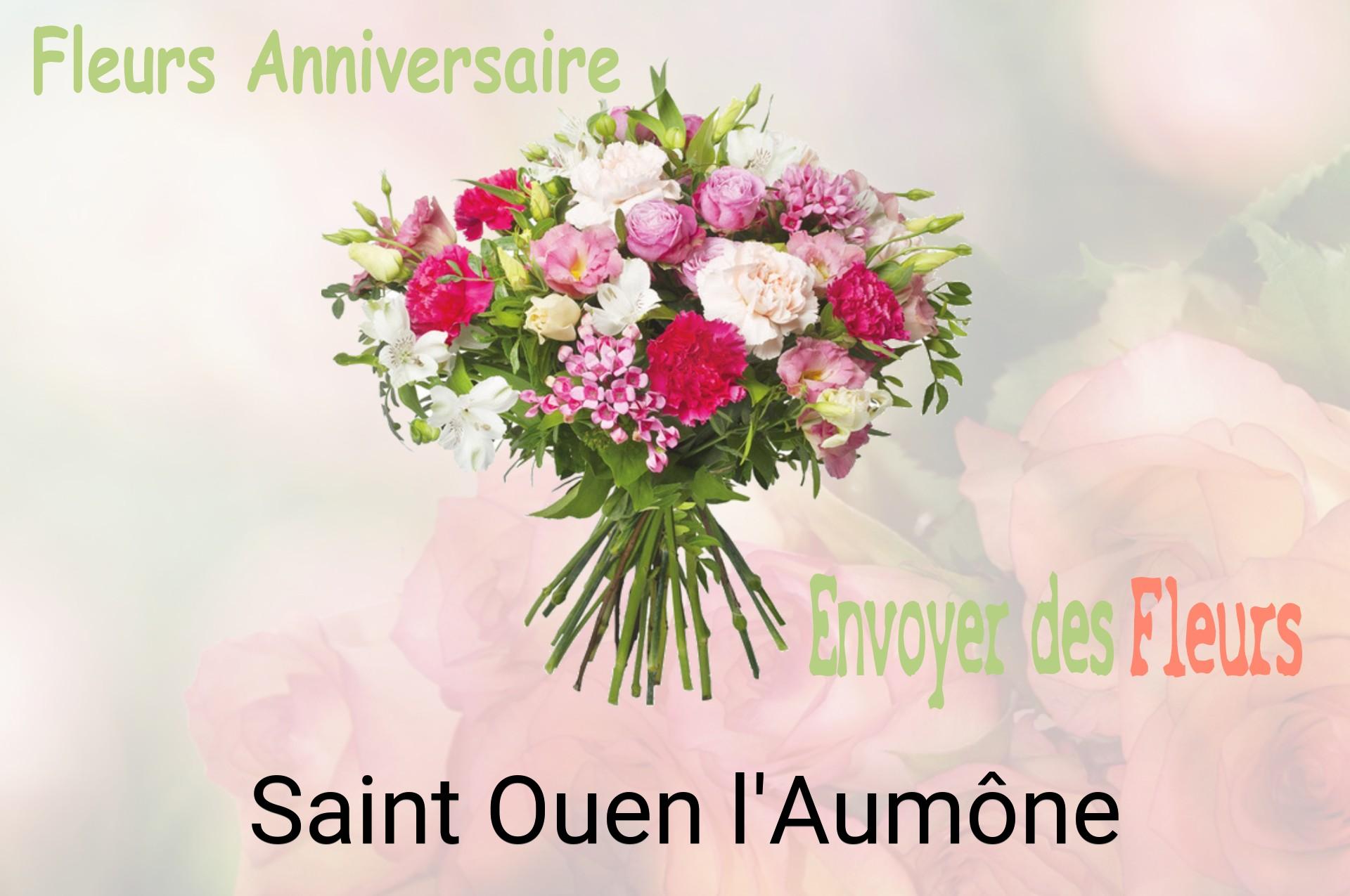 Bouquet de fleurs d’anniversaire livré à Saint-Ouen-l'Aumône